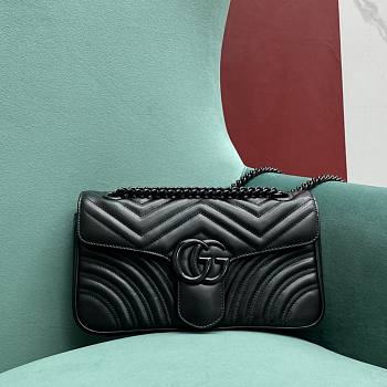 Kitlife Gucci GG Marmont small shoulder bag - 443497 - 26x7x15cm