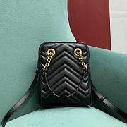 Kitlife Gucci GG Marmont matelassé mini bag - 696123 - 16x19x7cm - 4