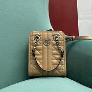 Kitlife Gucci GG Marmont matelassé mini bag Camel-colored - 696123 - 16x19x7cm - 1