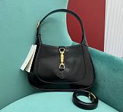 Kitlife Gucci Jackie 1961 small shoulder black bag - 636709 - 28x19x4cm - 1