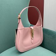 Kitlife Gucci Jackie 1961 small shoulder pink bag - 636709 - 28x19x4cm - 6