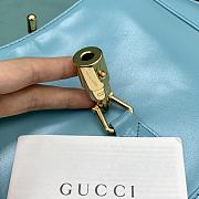 Kitlife Gucci Jackie 1961 small shoulder light blue bag - 636709 - 28x19x4cm - 5