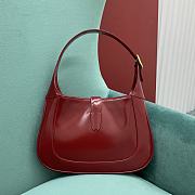 Kitlife Gucci Jackie 1961 small shoulder burgundy bag - 636709 - 28x19x4cm - 5