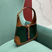 Kitlife Gucci Jackie 1961 small shoulder green bag - 28x19x4cm - 2