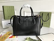 Kitlife Gucci Jackie 1961 Medium Tote Black Bag - 649016 - 30×24×12 - 5