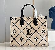 Kitlife Louis Vuitton Onthego MM Cream - M46016 - 34x26x15 cm - 1