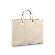 Kitlife Louis Vuitton Onthego GM White - 41x34x19cm - 1