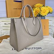 Kitlife Louis Vuitton Onthego MM Monogram Dune Empreinte Leather - M45607 -  35*27*14cm - 5