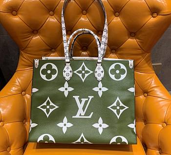 Kitlife Louis Vuitton Onthego Monogram Green M44571 - 34x26x13cm 