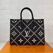 Kitlife Louis Vuitton Onthego MM Monogram Empreinte Black White - 35x27x14cm - 1