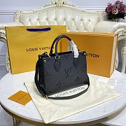 Louis Vuitton Onthego Empreinte Monogram Black Tote Bag – M45660 – 25x19x11.5cm - 3