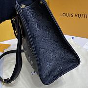 Louis Vuitton Onthego Empreinte Monogram Black Tote Bag – M45660 – 25x19x11.5cm - 4