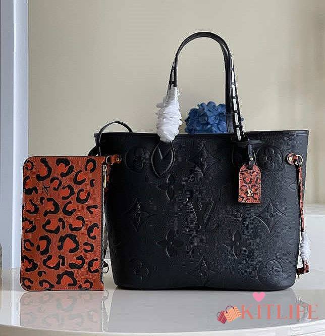 Forubags Louis Vuitton Neverfull Monogram Black - M58525 – 31 x 28 x 14 cm - 1