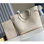 Forubags Louis Vuitton Neverfull Monogram Creme - M45684 – 32x29x17 cm - 1