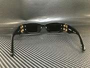 Kitlife Balenciaga DYNASTY RECTANGLE SUNGLASSES IN BLACK  - 4