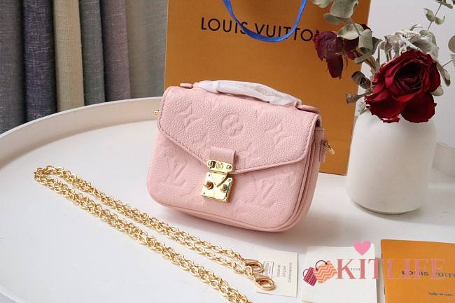 Kitlife Louis Vuitton Micro Metis Beige Clair Bag - M81389 - 14 x 11 x 3.5 cm - 1