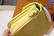 Kitlife Louis Vuitton Micro Metis Beige Jaune Bag - M81407 - 14 x 11 x 3.5 cm - 2