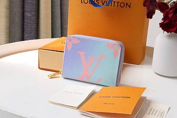 Ktilife Louis Vuitton Zippy Coin Purse Sunrise Pastel - M81388 - 11 x 8.5 x 2 cm