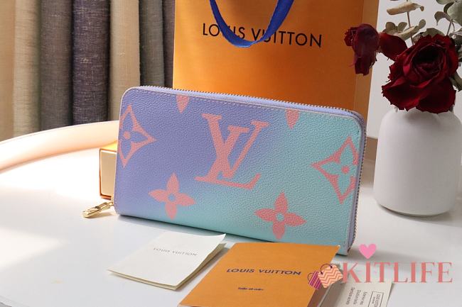 Kitlife Louis Vuitton Zppy Wallet Sunrise Pastel - M81340 - 19.5 x 10.5 x 2.5 cm - 1