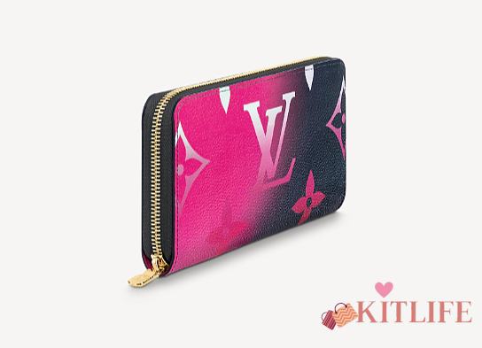 Kitlife Louis Vuitton Zppy Wallet Midnight Fuchsia - M81349 - 19.5 x 10.5 x 2.5 cm - 1