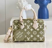 Kitlife Louis Vuitton Speedy Bandoulière 20 Beige and Kaki - M46118 - 20.5 x 13.5 x 12 cm - 1