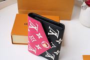 Kitlife Louis Vuitton VICTORINE WALLET Black Pink - M81285 - 12 x 9.5 x 1.5 cm - 2