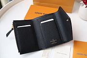 Kitlife Louis Vuitton VICTORINE WALLET Black Pink - M81285 - 12 x 9.5 x 1.5 cm - 6