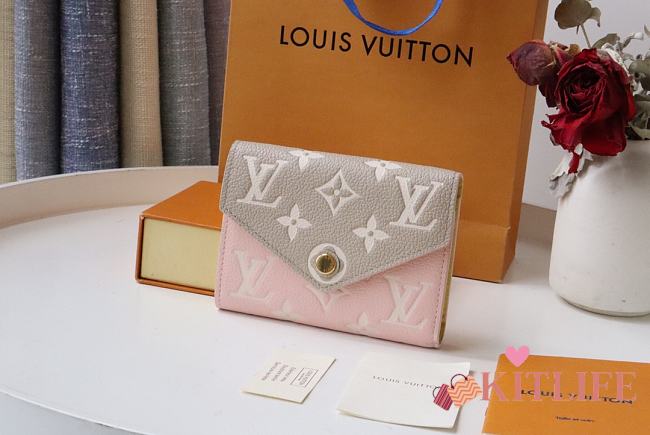 Kitlife Louis Vuitton VICTORINE WALLET Beige - M81289 - 12 x 9.5 x 1.5 cm - 1