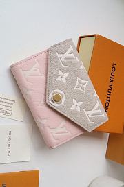 Kitlife Louis Vuitton VICTORINE WALLET Beige - M81289 - 12 x 9.5 x 1.5 cm - 4