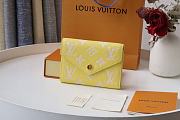 Kitlife Louis Vuitton VICTORINE WALLET Yellow - M81428 - 12 x 9.5 x 1.5 cm - 1