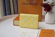 Kitlife Louis Vuitton VICTORINE WALLET Yellow - M81428 - 12 x 9.5 x 1.5 cm - 5