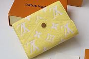 Kitlife Louis Vuitton VICTORINE WALLET Yellow - M81428 - 12 x 9.5 x 1.5 cm - 3