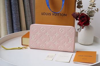 Kitlife Louis Vuitton ZIPPY WALLET Pink/Beige/Yellow - M81279 - 19.5 x 10.5 x 2.5 cm