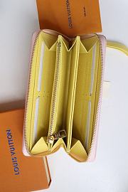 Kitlife Louis Vuitton ZIPPY WALLET Pink/Beige/Yellow - M81279 - 19.5 x 10.5 x 2.5 cm - 2