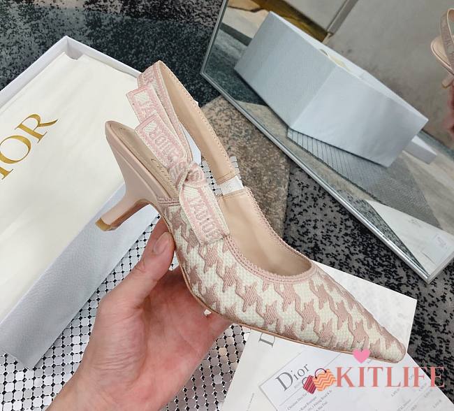 Kitlife Dior J'ADIOR SLINGBACK PUMP Rose Des Vents 6.5cm - 1