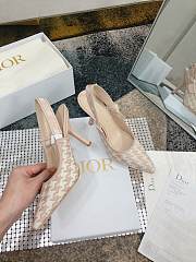 Kitlife Dior J'ADIOR SLINGBACK PUMP Rose Des Vents 9.5cm - 4