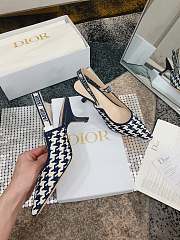 Kitlife Dior J'ADIOR SLINGBACK PUMP Navy Blue 6.5cm - 6