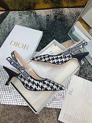 Kitlife Dior J'ADIOR SLINGBACK PUMP Navy Blue 6.5cm - 5
