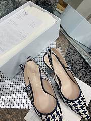Kitlife Dior J'ADIOR SLINGBACK PUMP Navy Blue 6.5cm - 2