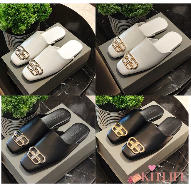 Kitlife Balenciaga BB Cosy Flat Mules 4 styles - 1