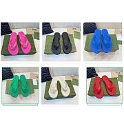 Kitlife Gucci Mystic Chevron Thong Slippers 6 colors - 1