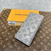 Kitlife Louis Vuitton BRAZZA Anthracite gray WALLET - M81335 - 10 x 19 x 2 cm - 1