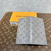 Kitlife Louis Vuitton BRAZZA Anthracite gray WALLET - M81335 - 10 x 19 x 2 cm - 5