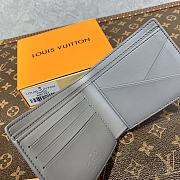 Kitlife Louis Vuitton MULTIPLE WALLET Gray Monogram Shadow - M81383 - 11.5 x 9.0 x 1.5 - 5