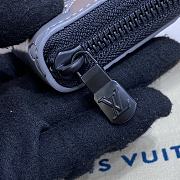 Kitlife Louis Vuitton ZIPPY WALLET VERTICAL Anthracite gray - M81384  - 10 x 20 x 2 cm - 3
