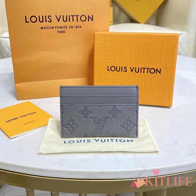 Kitlife Louis Vuitton Double Card Holder - M81381 - 11 x 7 x 1.5cm - 1