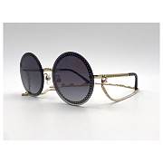 Kitlife Chanel sunglasses 2021 pale gold Golden Grey - 5