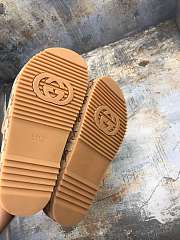Kitlife Gucci Women's Original GG slide sandal - Beige/brick red Original GG canvas - 3