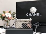 Kitlife Chanel Silver Flap Bag - 99139 - 7*12*4*cm - 6