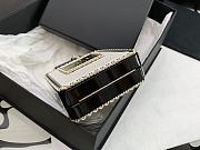 Kitlife Chanel Evening Bag Lambskin, plexi & gold-tone metal - 16*9*3.5*cm - 2